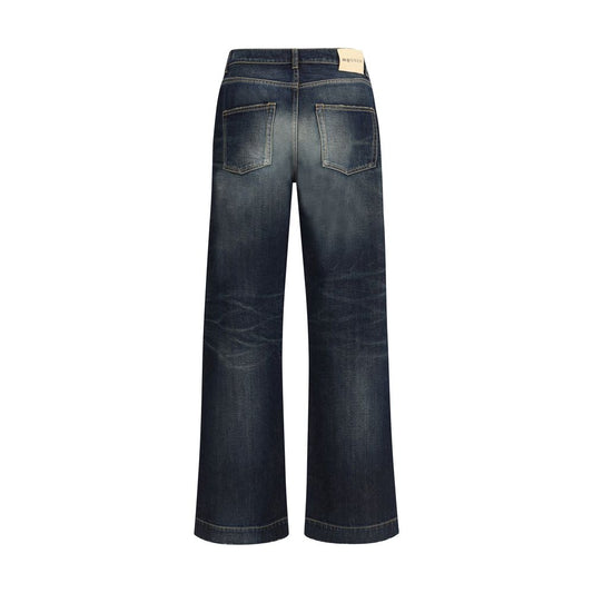 Alexander McQueen Blaue Baumwolljeans aus Denim