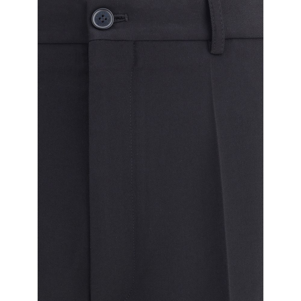 Balenciaga Schwarze Viskose-Hose