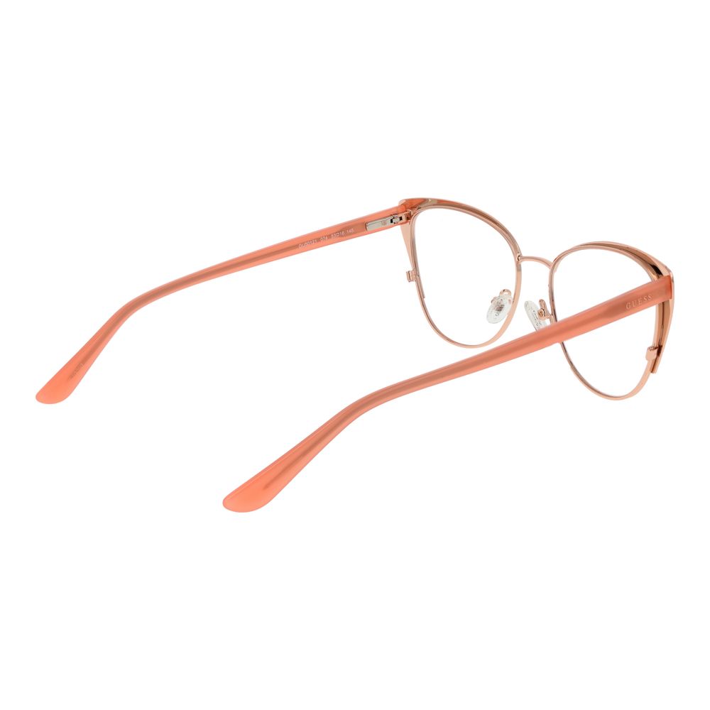 Guess Orangefarbene Metallbrille (Gestelle)