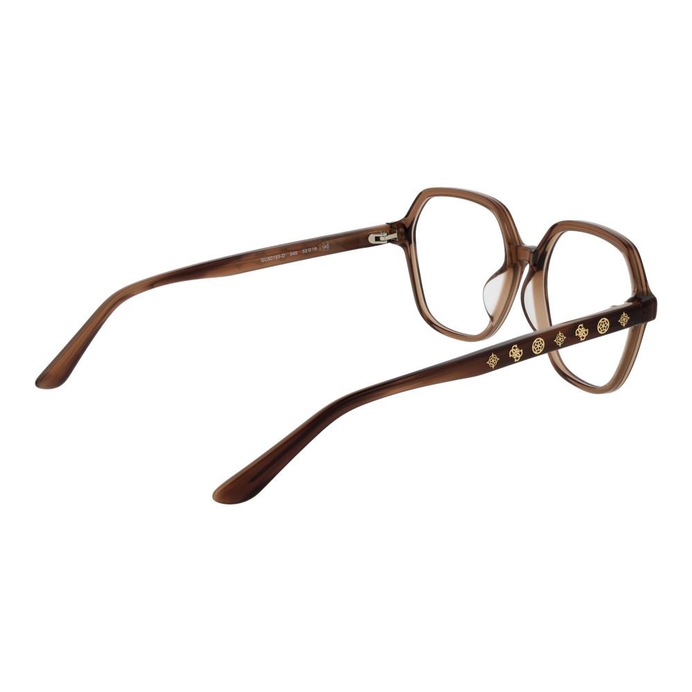 Guess Braune Brille aus Acetat (Gestell)