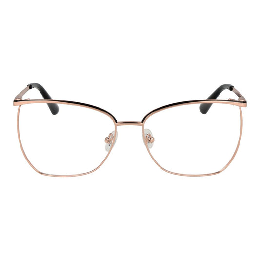 Guess Brille mit roségoldenem Metallrahmen