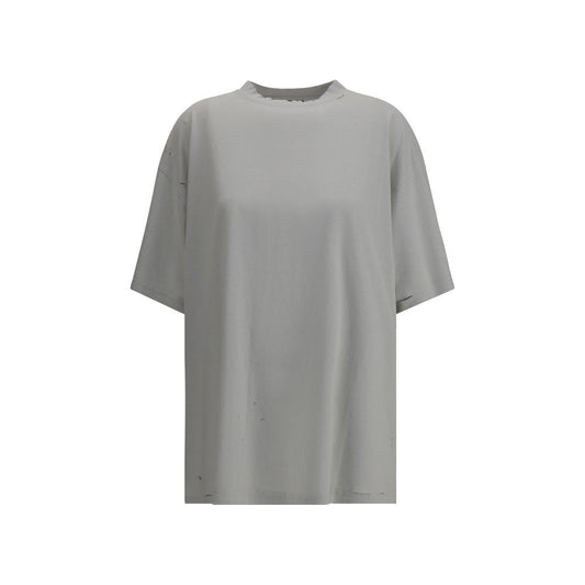 Balenciaga Graues Baumwoll-T-Shirt