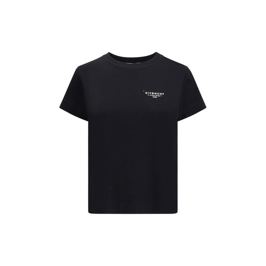 Givenchy Schwarzes Baumwoll-T-Shirt