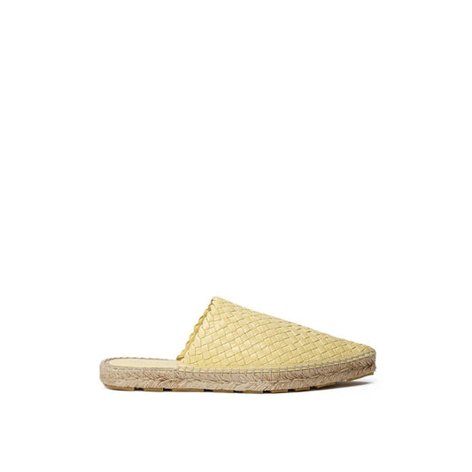 Bottega Veneta Espadrille aus gelbem Leder