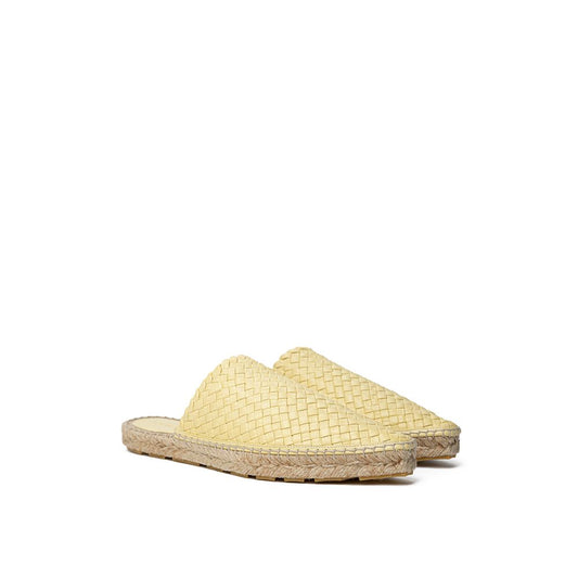 Bottega Veneta Espadrille aus gelbem Leder