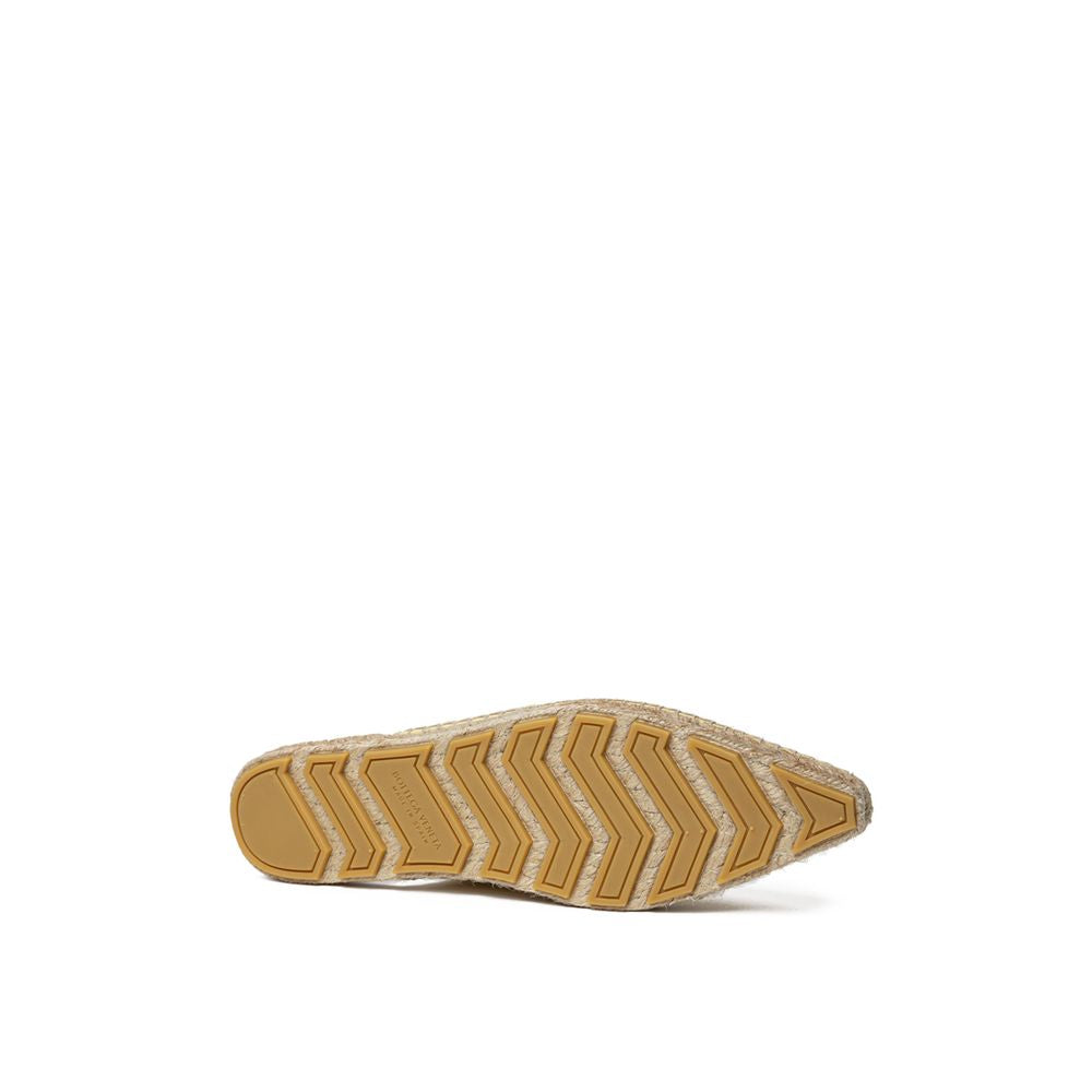 Bottega Veneta Espadrille aus gelbem Leder