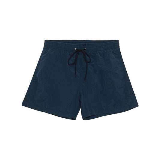 Malo Blaue Polyester-Shorts