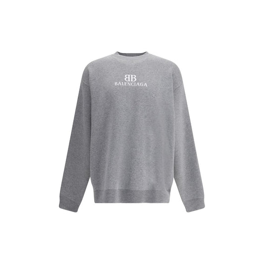 Balenciaga Grauer Baumwoll-Sweatshirt