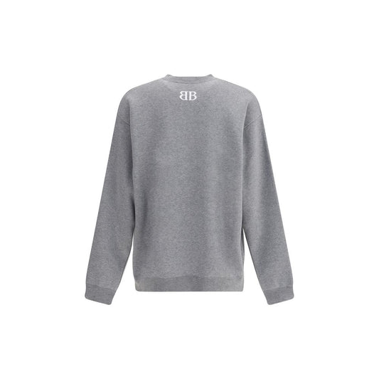 Balenciaga Grauer Baumwoll-Sweatshirt