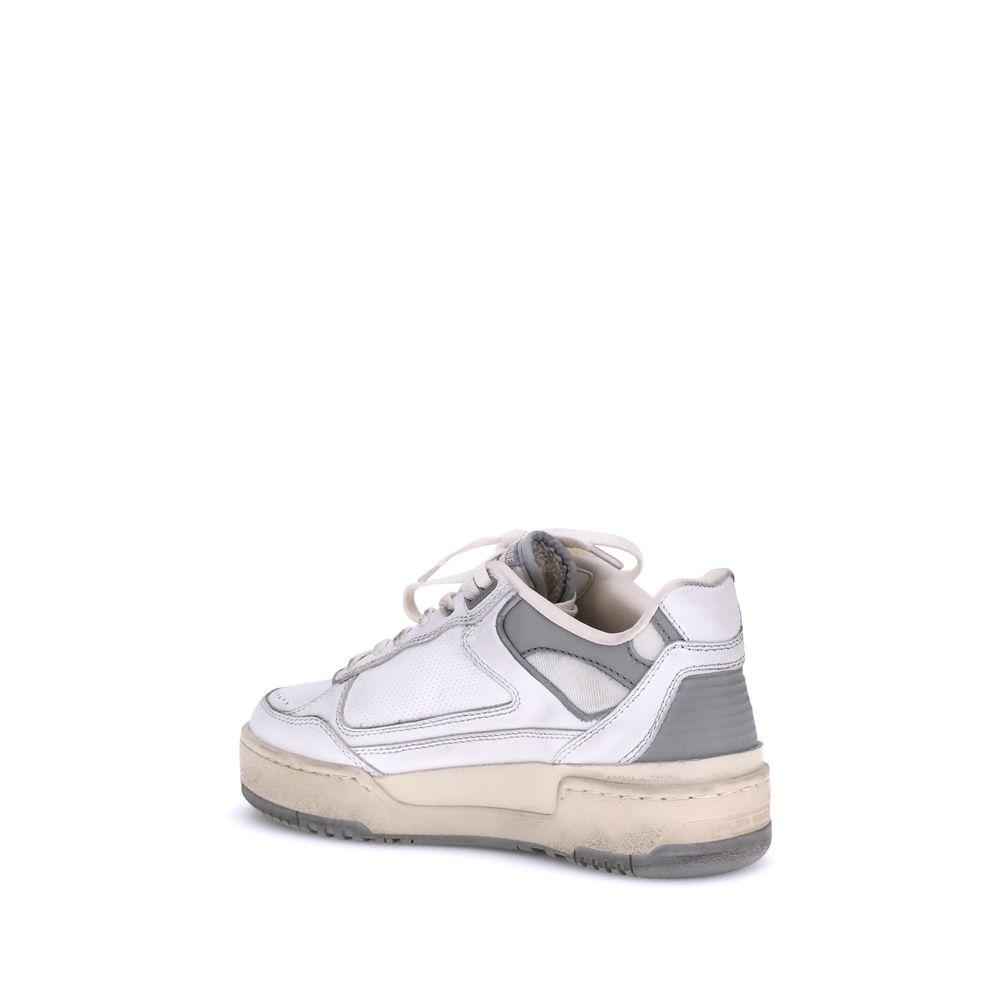 Golden Goose Weiße Gummisohle Sneakers mit niedrigem Schaft