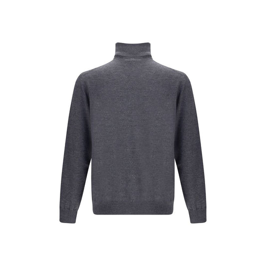 Etro Eleganter Rollkragenpullover aus Grauer Wolle