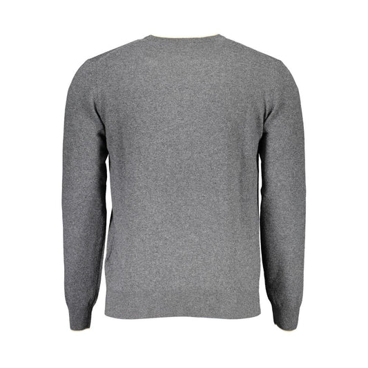 Harmont & Blaine Grauer Pullover aus Wolle