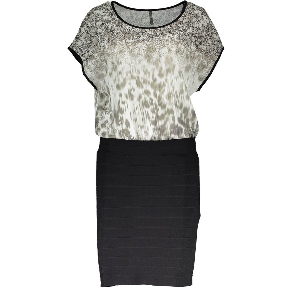 Guess Jeans Multicolor Elastan Kleid