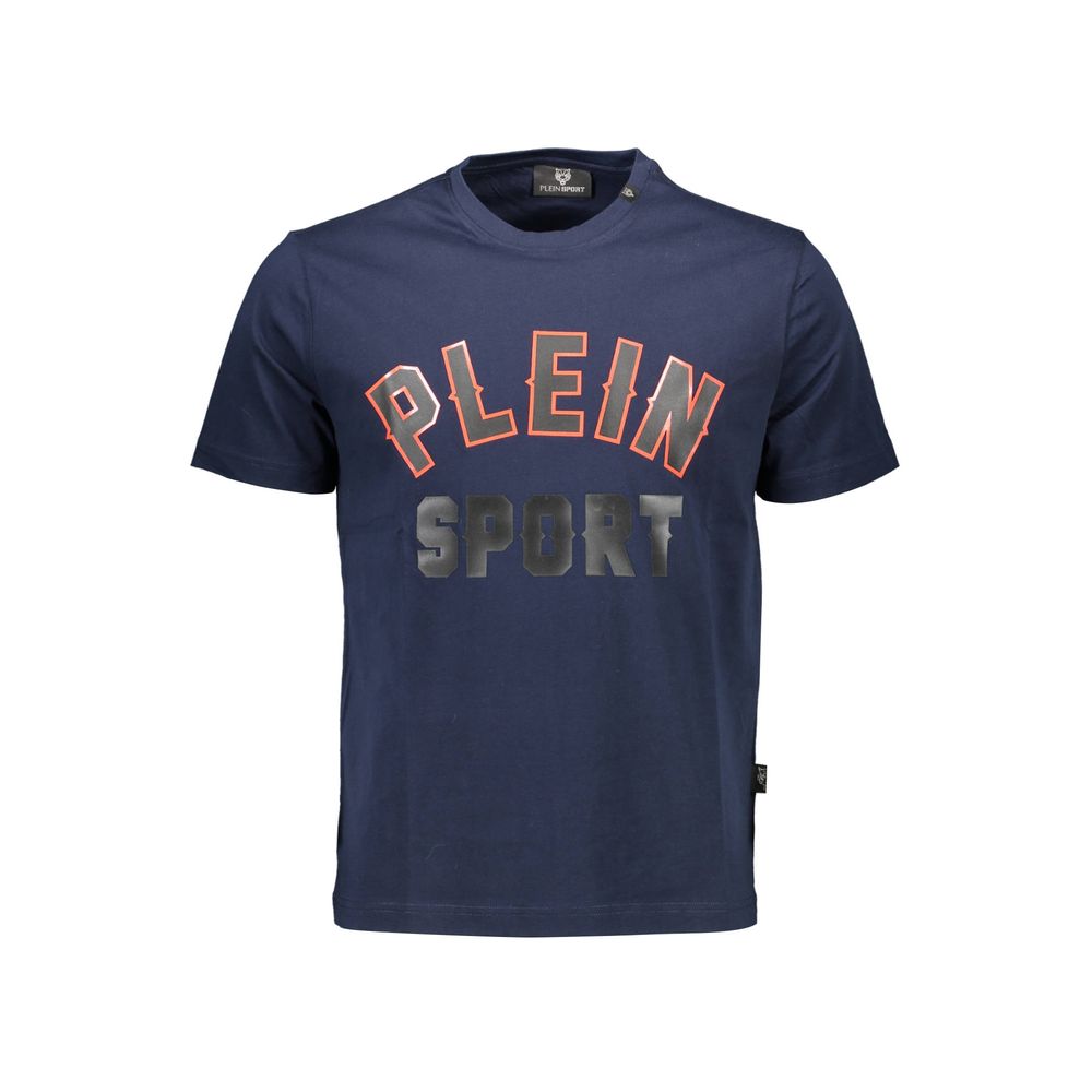 Plein Sport T-Shirt aus blauer Baumwolle