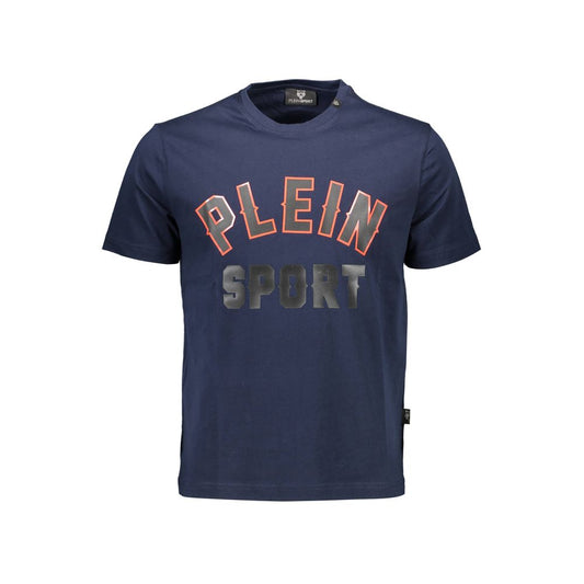 Plein Sport T-Shirt aus blauer Baumwolle