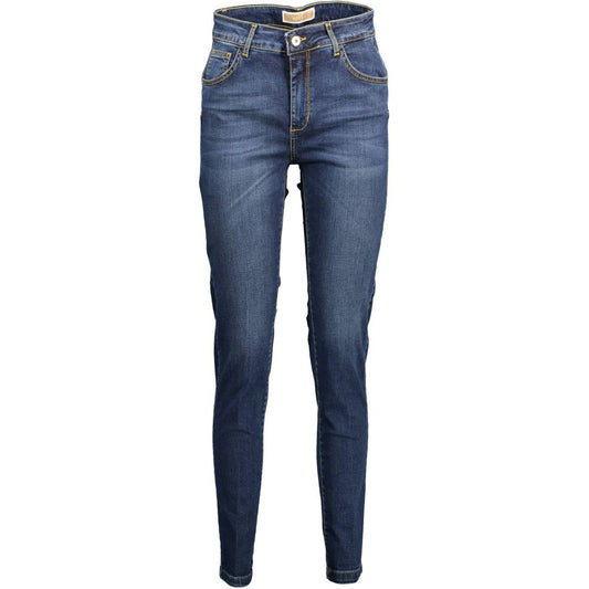 Kocca Blaue Baumwoll-Jeans für Frauen