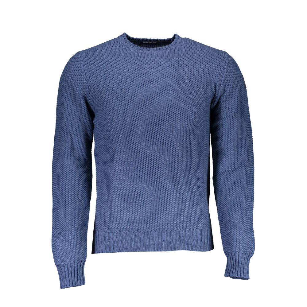 North Sails Blauer Baumwollpullover
