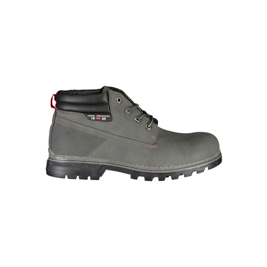 Carrera Grauer Polyester Herrenstiefel