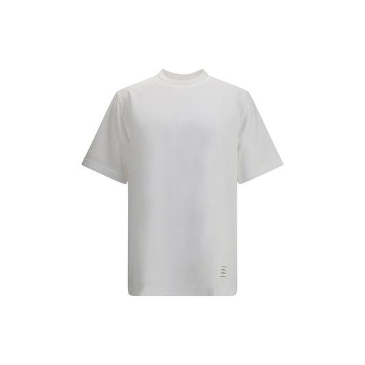 Thom Browne Weißes Baumwoll-T-Shirt
