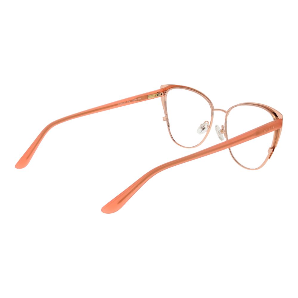 Guess Orangefarbene Metallbrille (Gestelle)