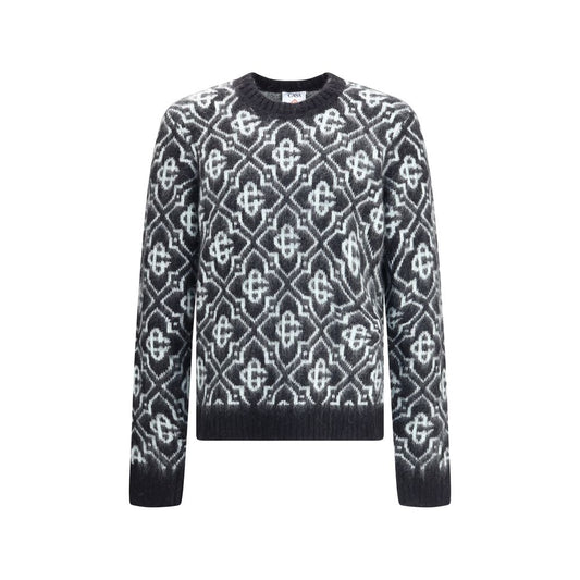 Casablanca Schwarzes Nylon-Sweatshirt