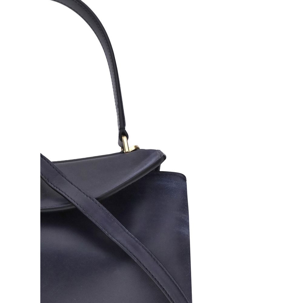 Balenciaga Schultertasche aus Kalbshaut in Blau