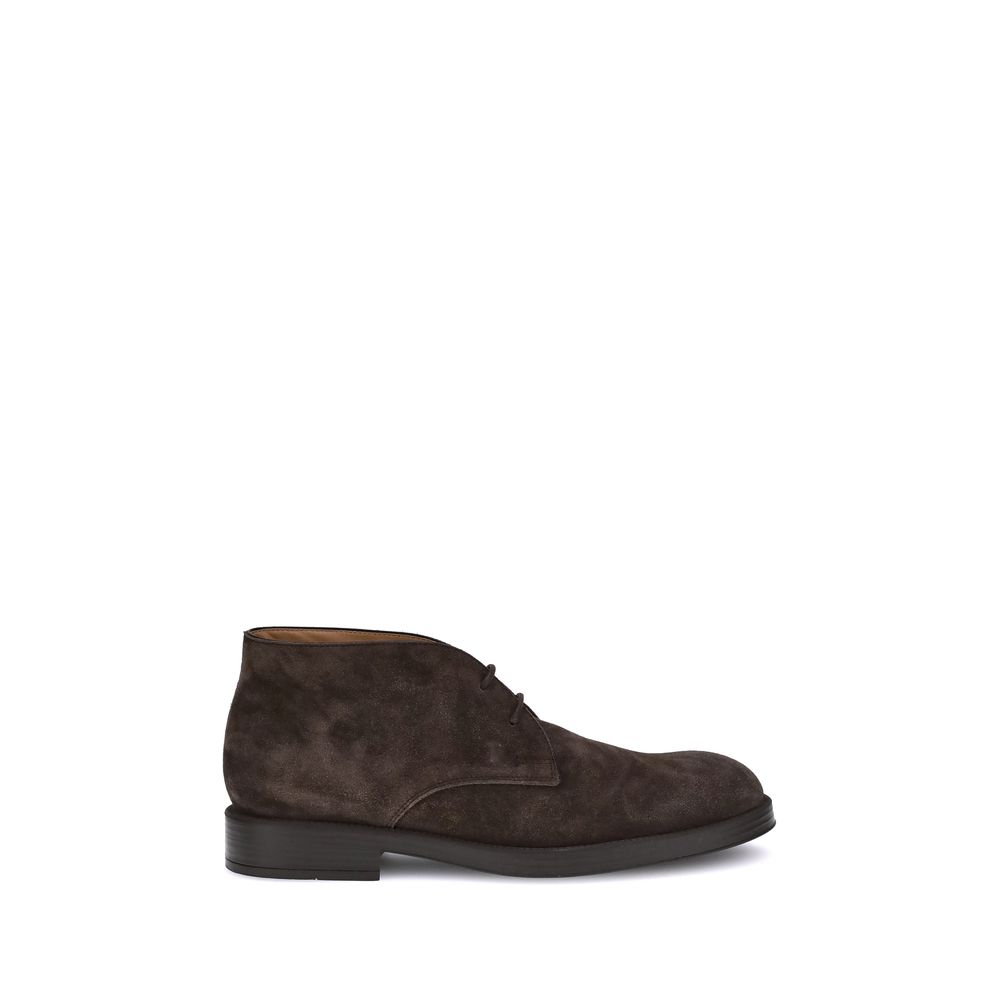 Tod's Braune Kalbshaut Bos Taurus Stiefeletten