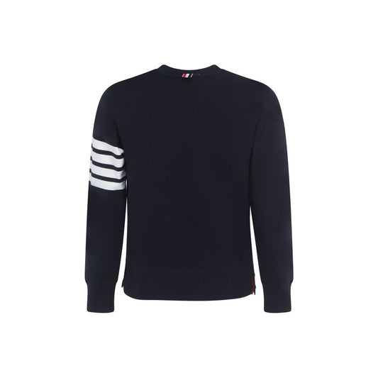 Thom Browne Baumwoll-Sweatshirt in Blau