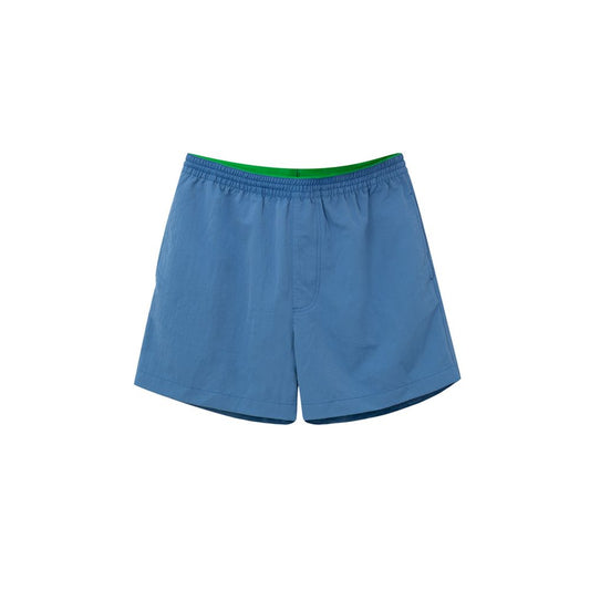 Bottega Veneta Blaue Badeshorts aus Polyamid