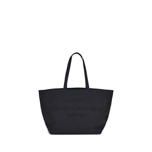 Alexander Wang Goldene Schultertasche aus Nylon