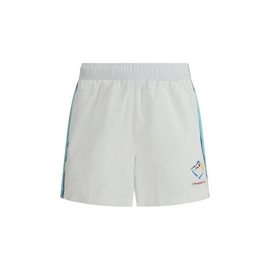 Casablanca Bermuda-Shorts aus mehrfarbigem Nylon