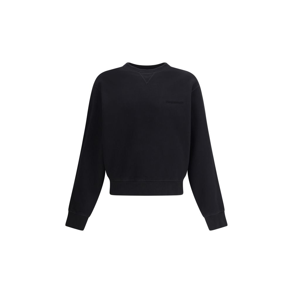 Dsquared² Baumwoll-Sweatshirt in Schwarz
