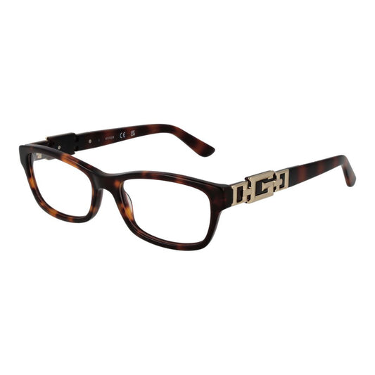 Guess Braune Acetat-Brille (Gestell)