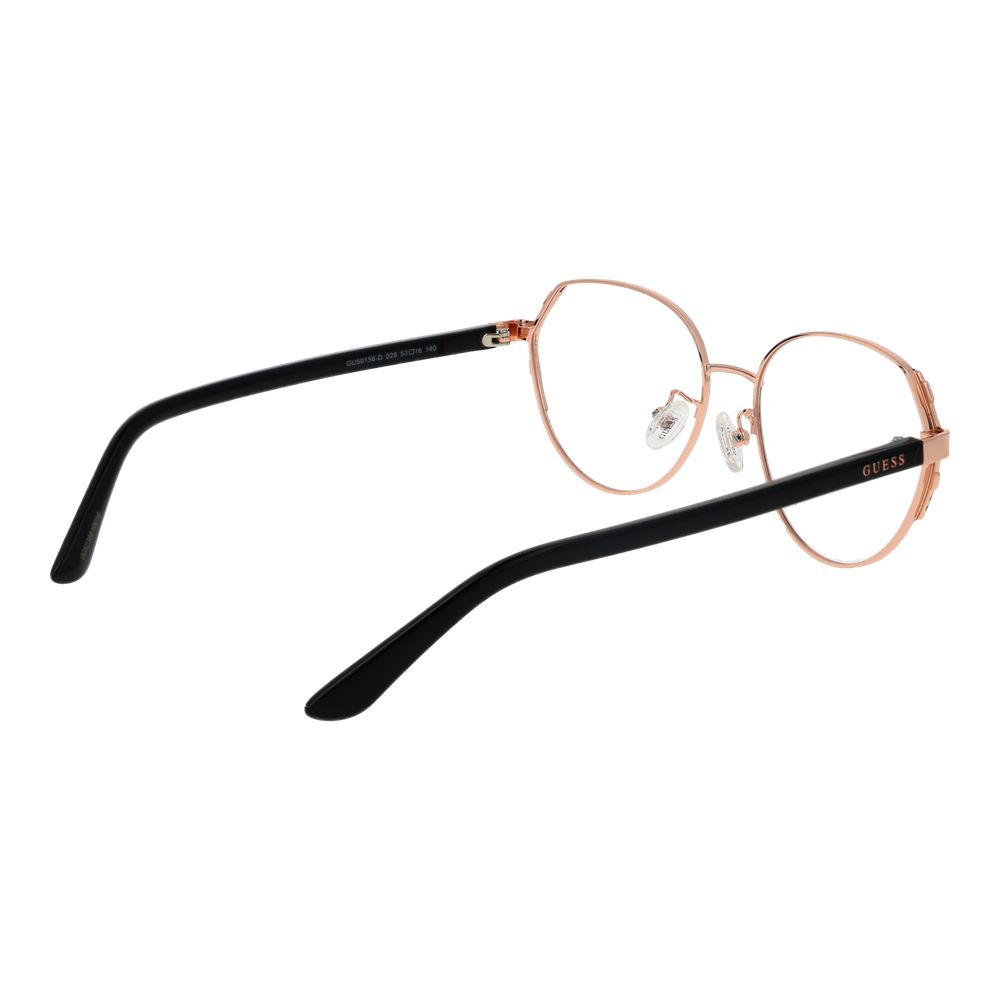 Guess Brille mit roségoldenem Metallrahmen