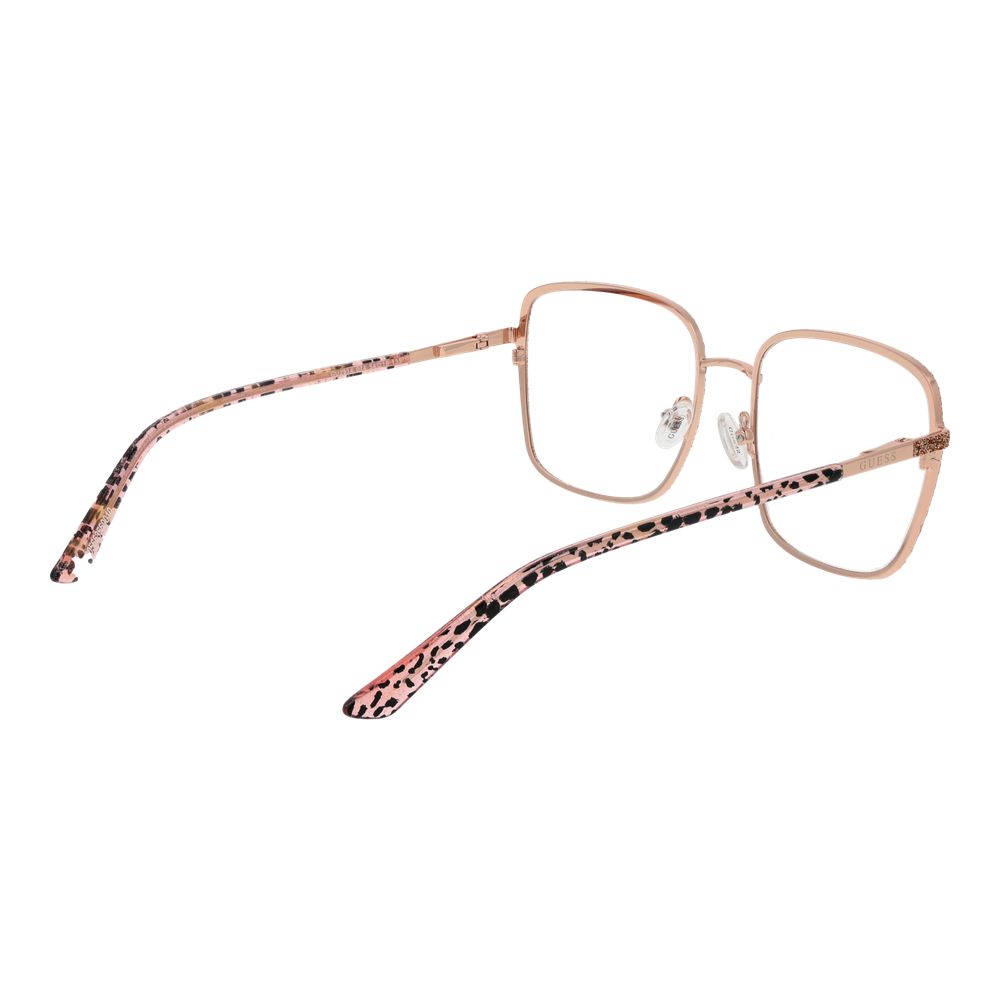 Guess Brille mit roségoldenem Metallrahmen