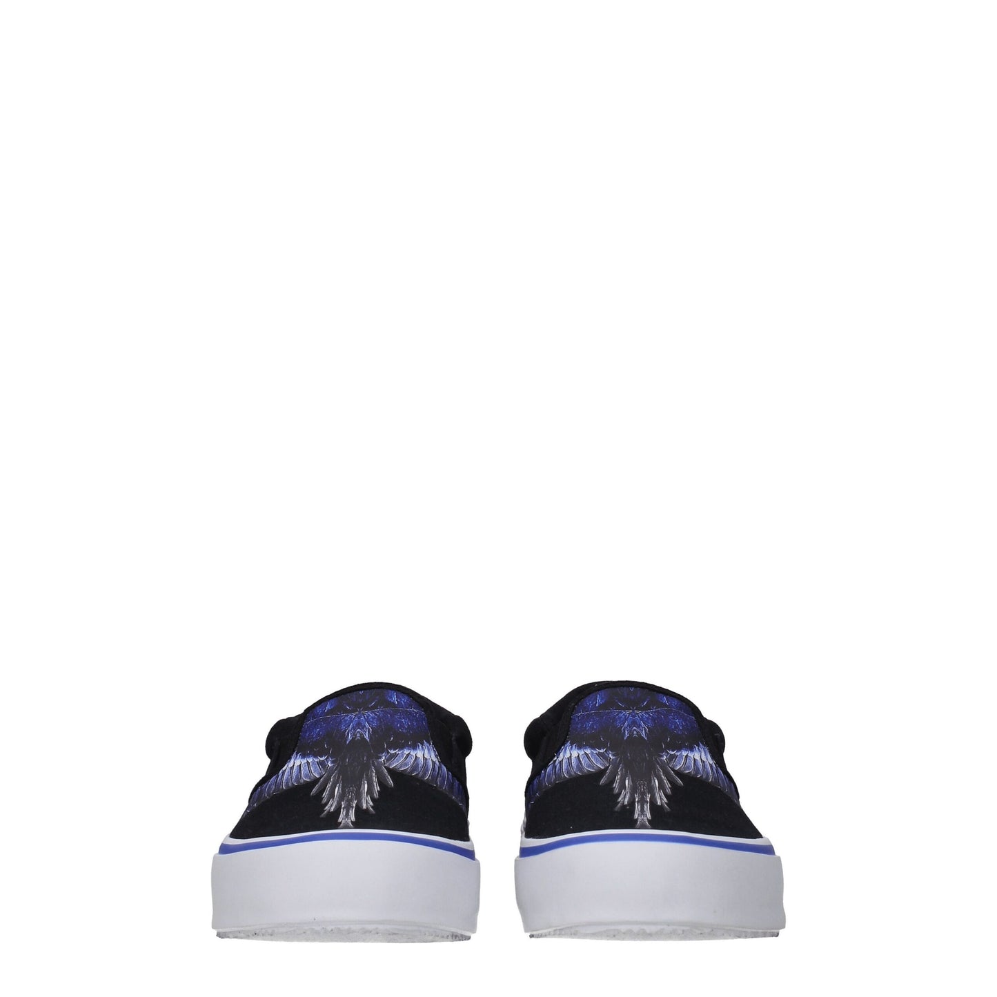 Marcelo Burlon Slipper aus schwarzem Stoff