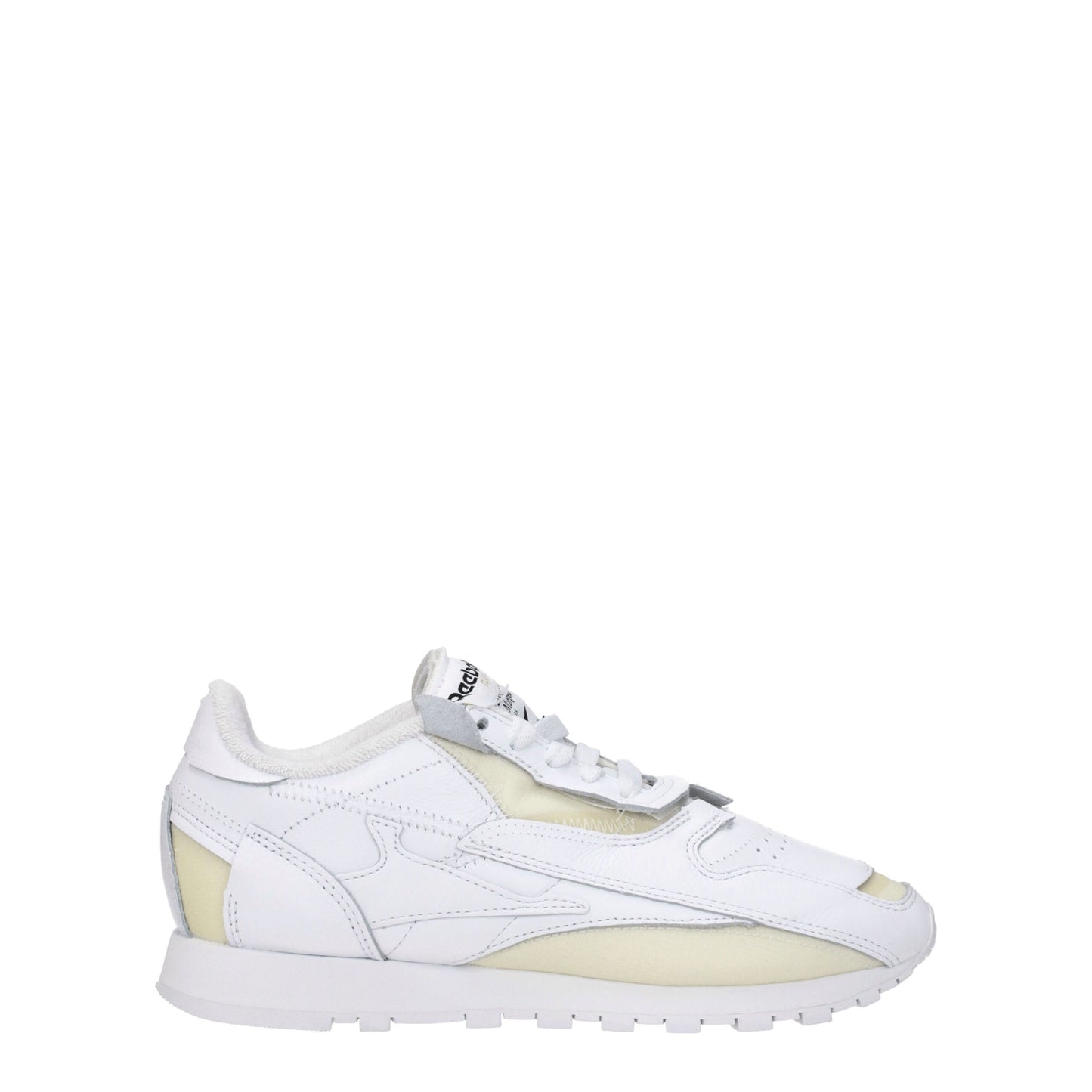 Maison Margiela Weißes Leder Sportliche Turnschuhe