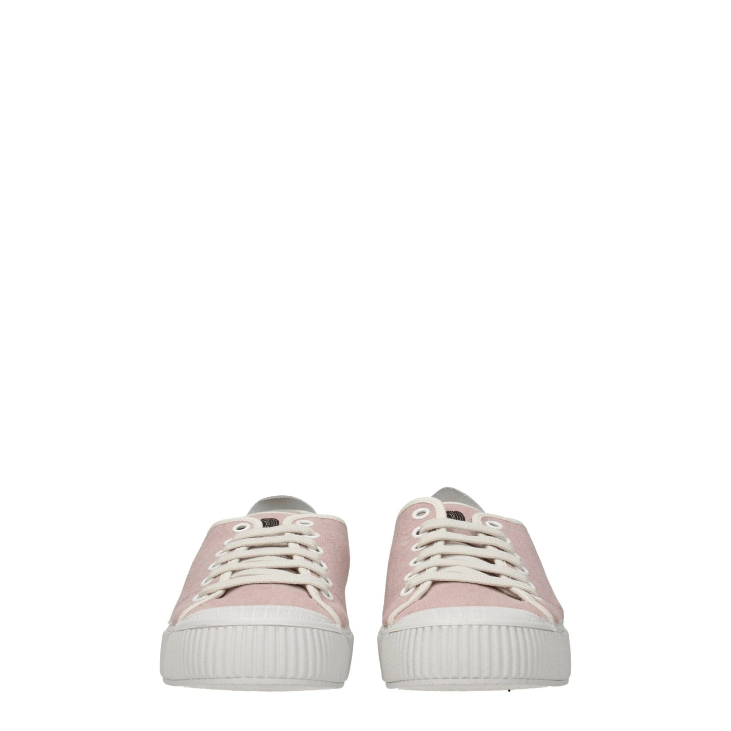 Car Shoe Rosa Stoff-Sneaker mit niedrigem Schaft