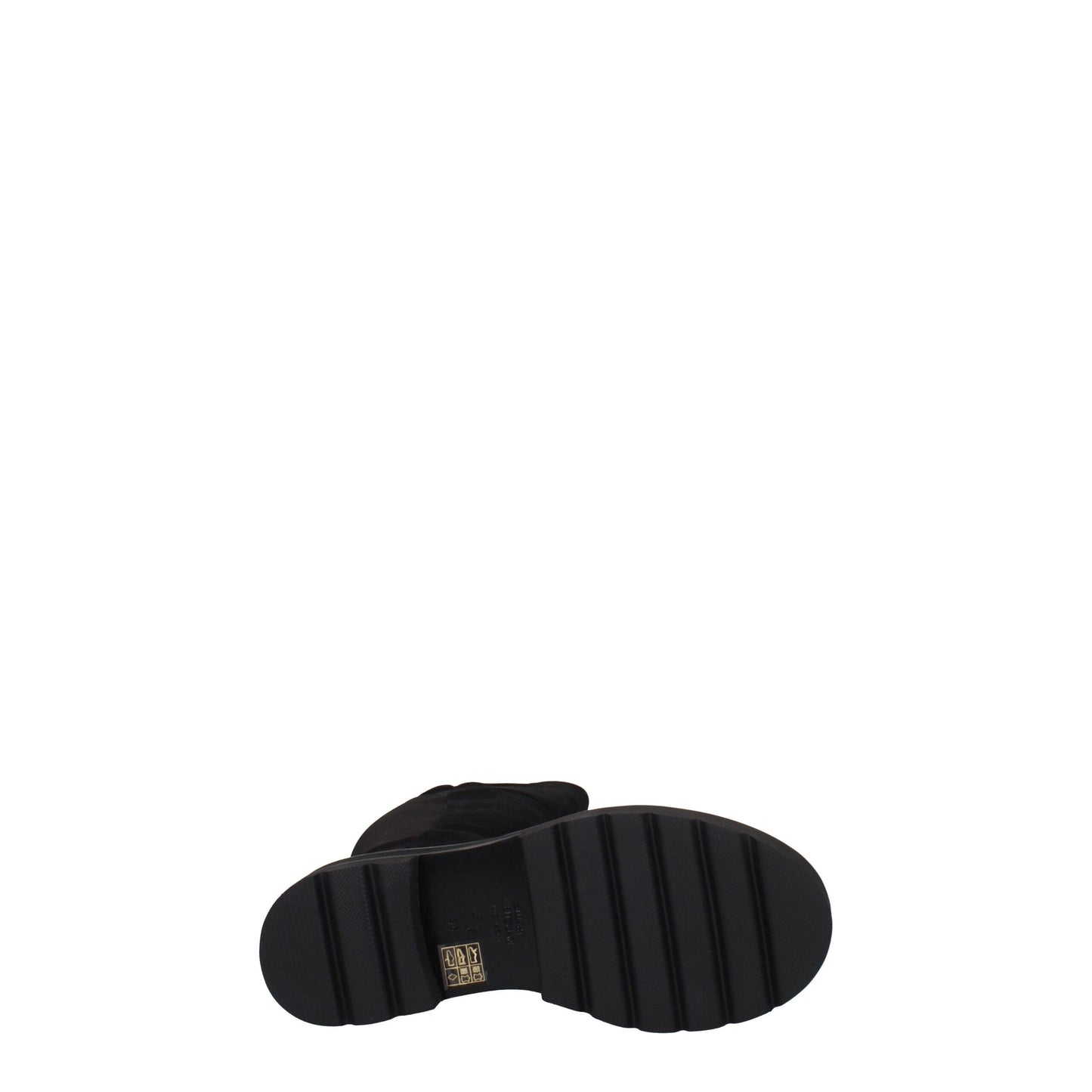 Stuart Weitzman Schwarzes Leder Over The Knee