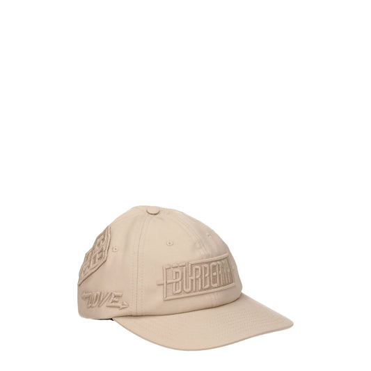 Burberry Beige Baumwoll-Kappe (Baseball-Cap)