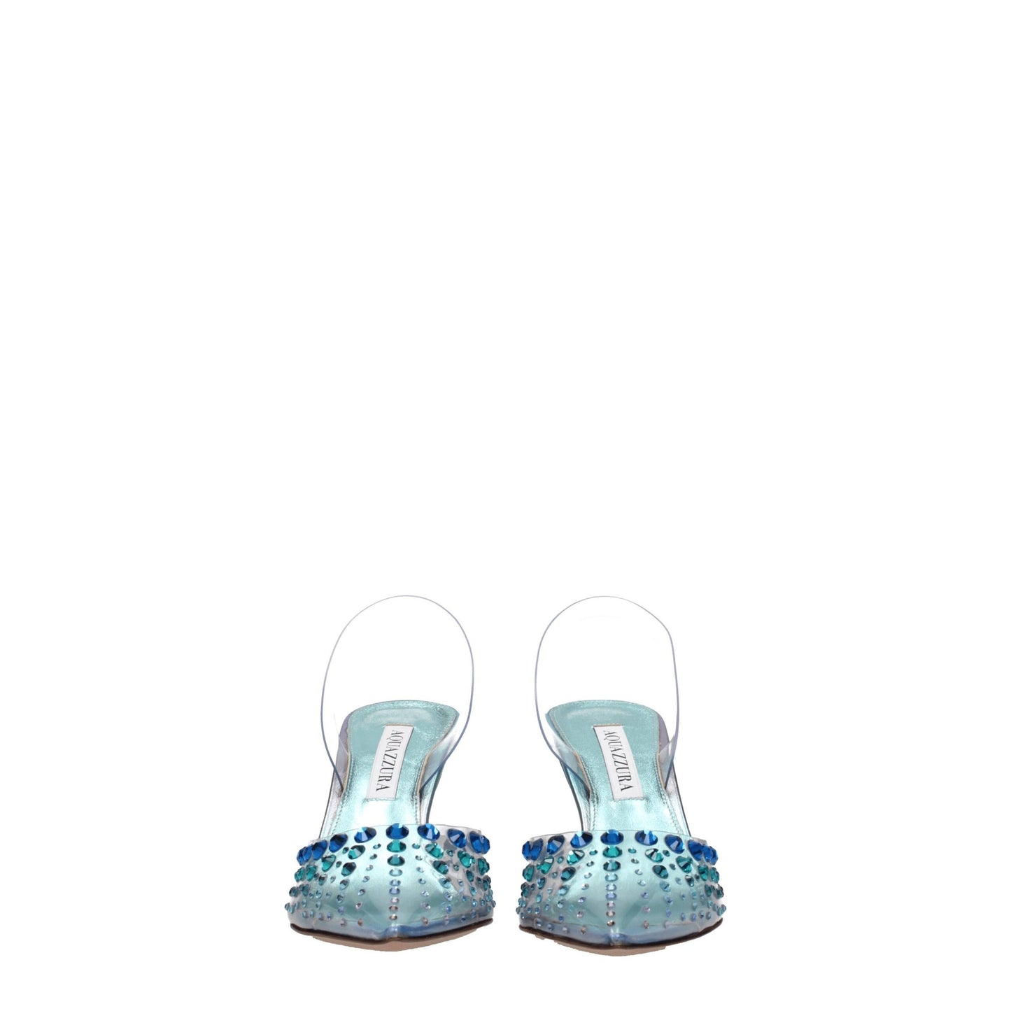Aquazzura Transparente PVC-Stilettosandalen