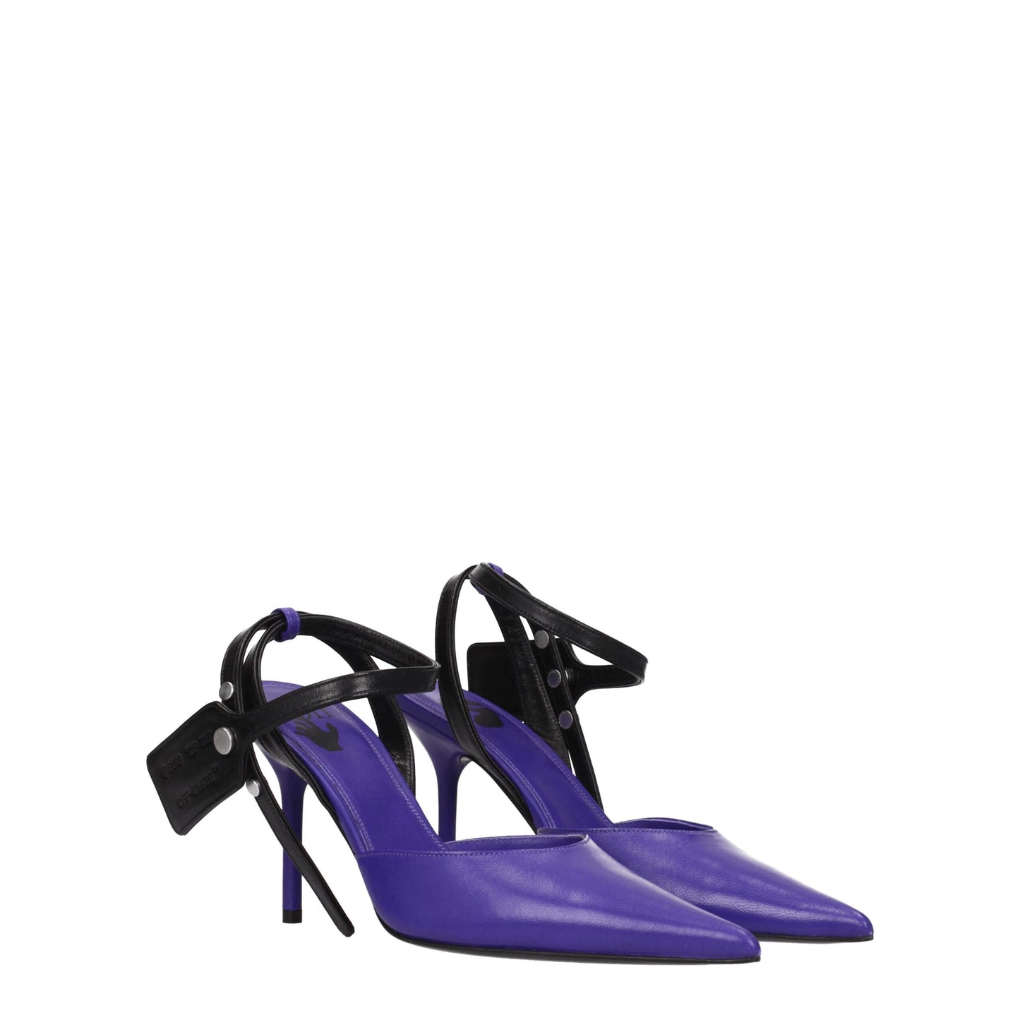 Off-White Lila Leder High Heel Pumps