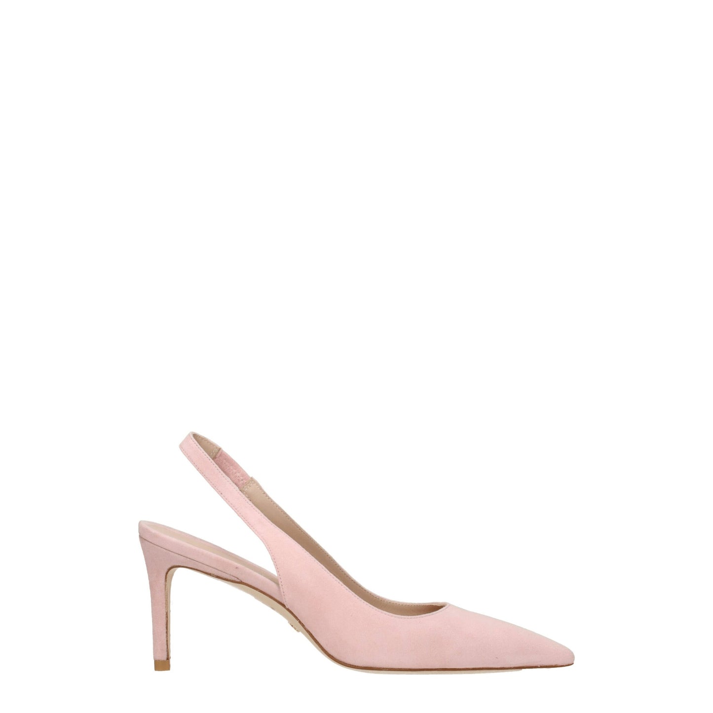 Stuart Weitzman Rosa Leder Pumps mit mittlerem Absatz