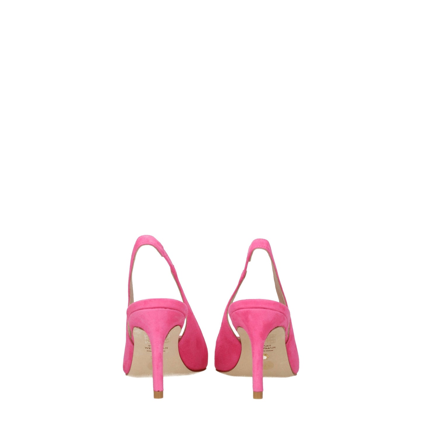 Stuart Weitzman Rosa Leder Pumps mit hohem Absatz