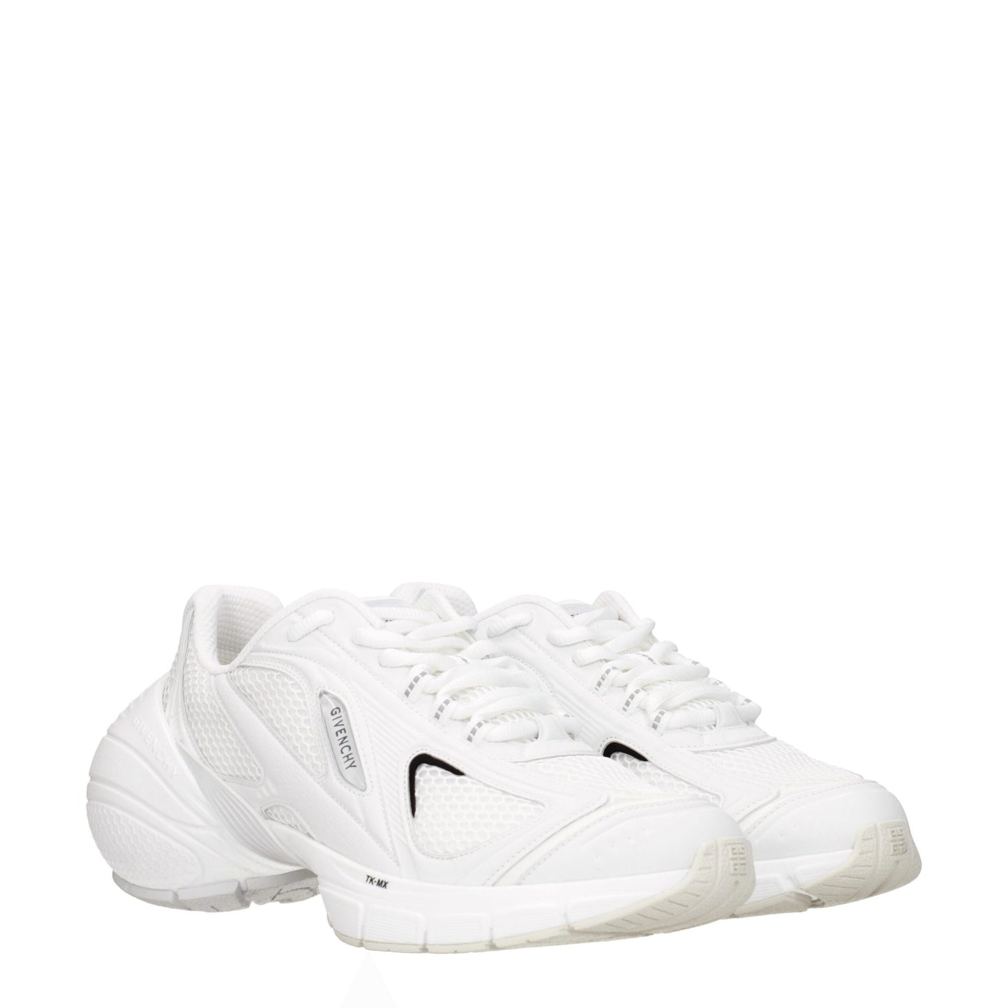 Givenchy Weißer Stoff Sportliche Turnschuhe