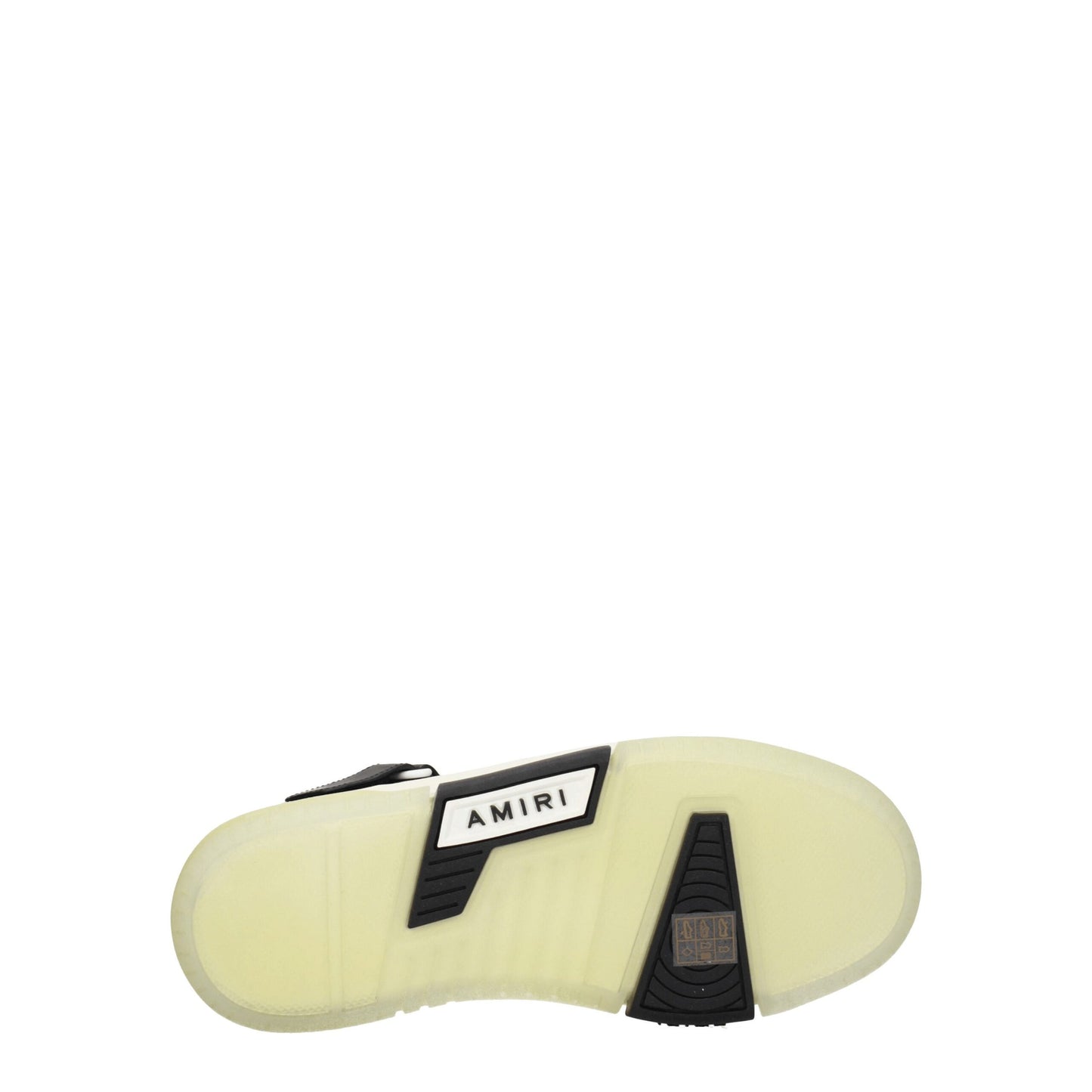 Amiri Schwarze Leder-High-Top-Sneaker