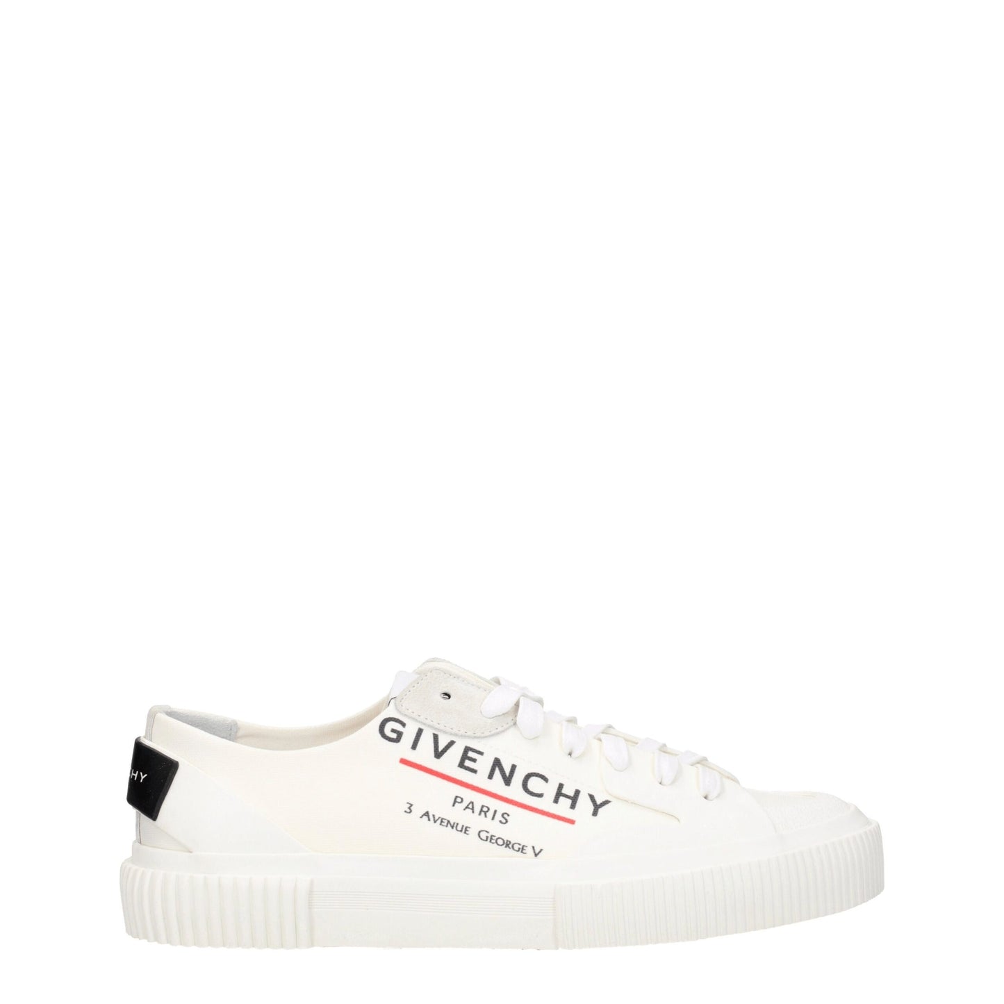 Givenchy Beigefarbene Sneakers aus Stoff mit niedrigem Schaft