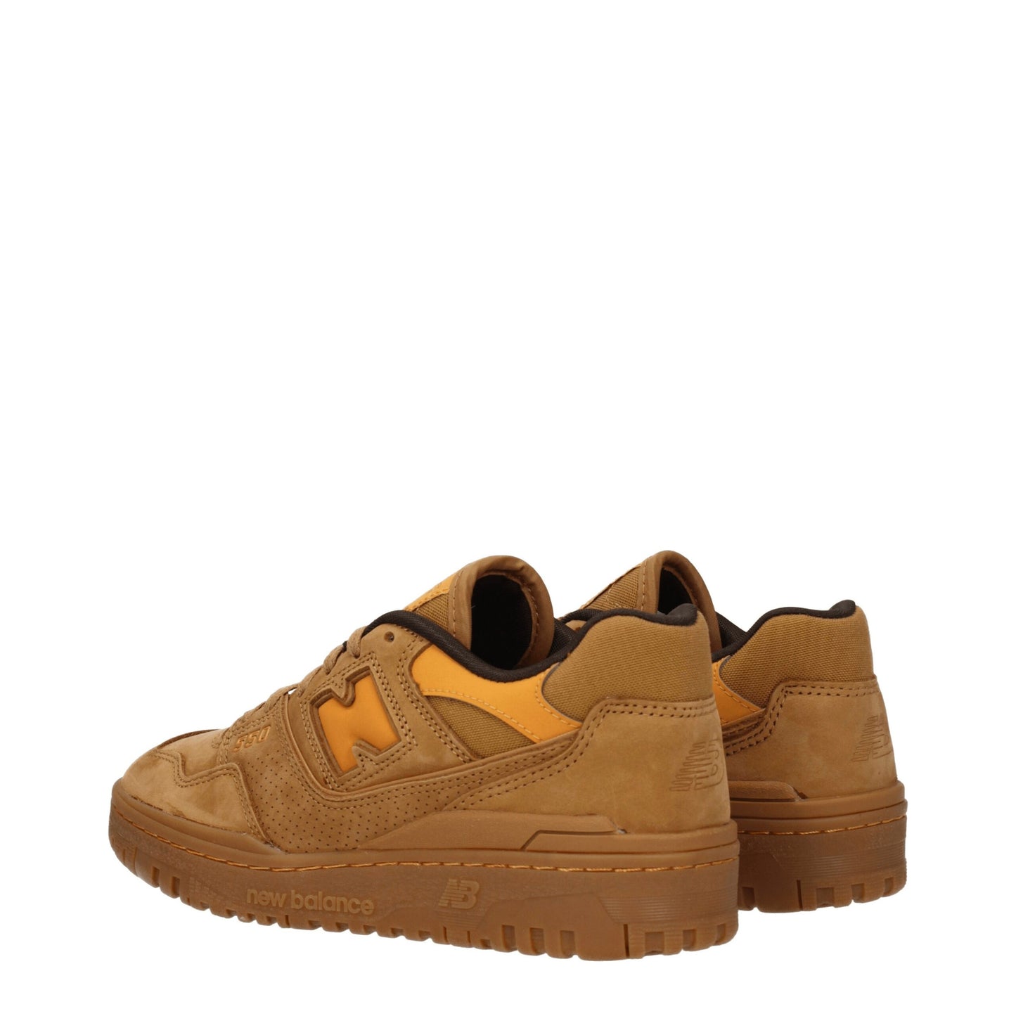 New Balance Braune Leder Turnschuhe