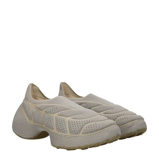 Givenchy Graue Sportliche Turnschuhe aus Stoff