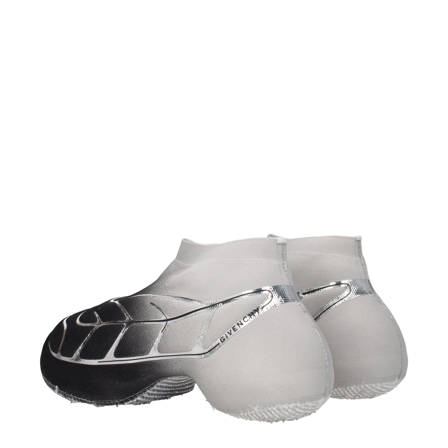 Givenchy Schwarzer Stoff Sportliche Turnschuhe